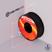 Fil 3D ABS 1 Kg 1.75 mm Dark Gris Anthracite