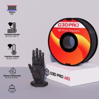 Filament 3D ABS 1 Kg 1.75 mm Noir