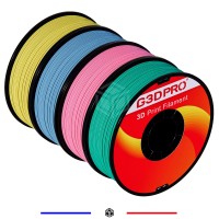 Pack Fil 3D PASTEL MAT G3D PRO® - 4 Couleurs Pastel - Grossiste 3D