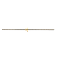 Tige filetée T8 - 400 mm - pas 8mm - acier inoxydable - filetage complet