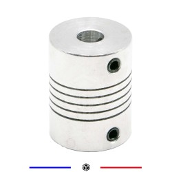 Coupleur aluminium D19L25 6*8mm