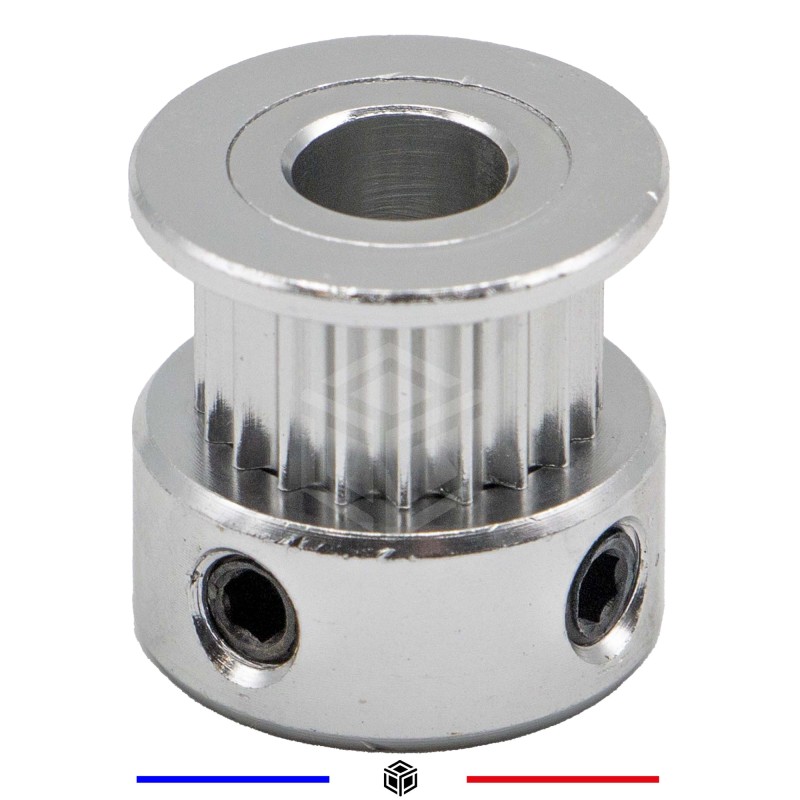 Poulie 2GT-6 20T Bore 6mm Poulie 2GT-6 20T Bore 6mm
