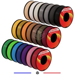 PACK 21 BOBINES PLA 1.75MM 21x1Kg