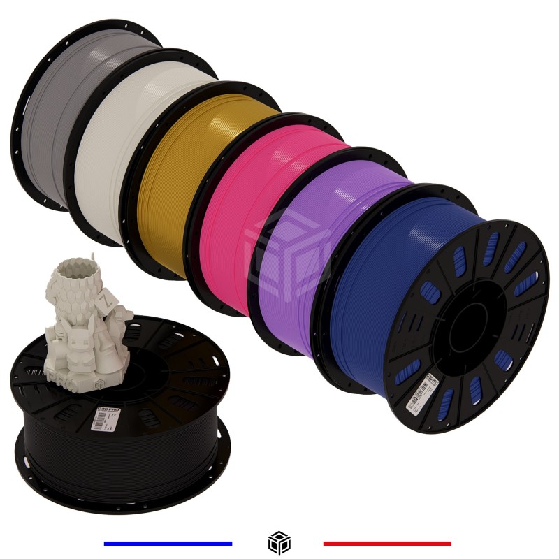 Pack Filament 3D PLA G3D PRO® 7x3Kg - Offre 6+1 Gratuite Pack Filament 3D PLA G3D PRO® 7x3Kg - Offre 6+1 Gratuite