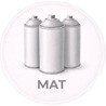 Pack Bombe de peinture mat